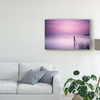 Trademark Fine Art Kieran O Mahony 'Milky Pink' Canvas Art, 12x19 1X08058-C1219GG